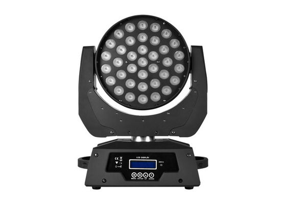 중국 휴대용 단계 빛 LED 세척 이동하는 머리 DMX512 디스코 DJ LED 무지개 효력 빛 협력 업체