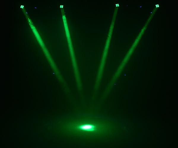 실내 단계 빛 4pcs * 25W를 바꾸는 나이트 클럽 LED 광속 이동하는 맨 위 색깔