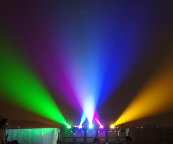 5R DMX 512 Sharpy 반점 댄스홀의 단계 쇼를 위한 이동하는 머리 LED 무지개 효력 빛
