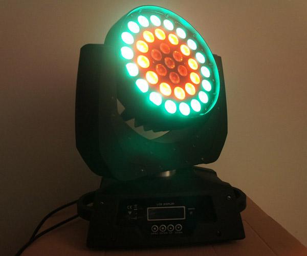 휴대용 단계 빛 LED 세척 이동하는 머리 DMX512 디스코 DJ LED 무지개 효력 빛