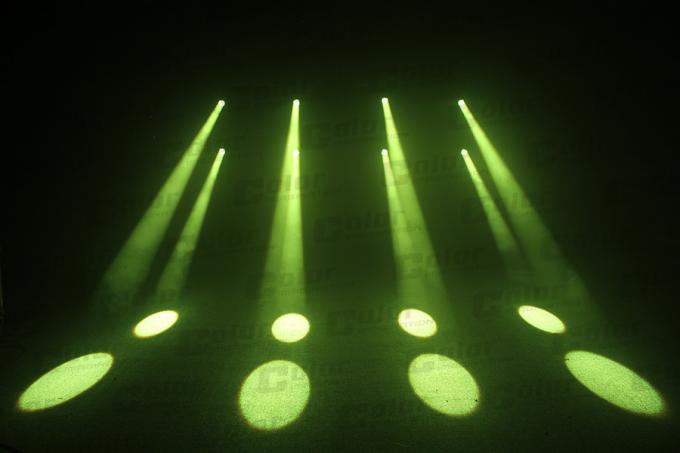 DJ는 125 와트 가벼운 소형 Gobo 영사기 DMX 50W 광속 LED 이동하는 맨 위 빛을 상연합니다