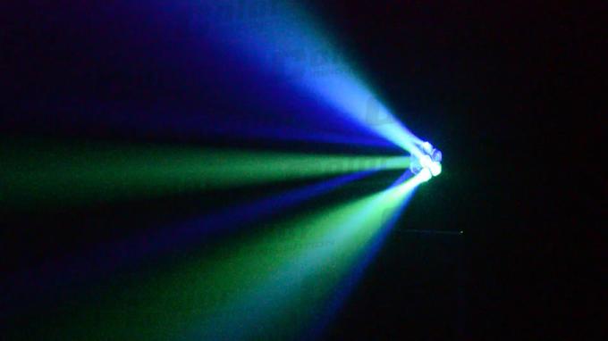 Wedding를 위한 맨 위 단계 빛 LED 급상승 효력 DMX512를 이동하는 긴 수명 DJ 쇼