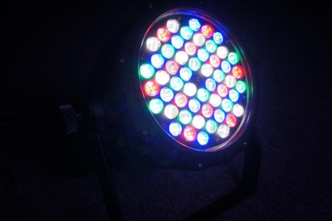 50 - 60Hz 54*3W 3 핀 XLR LED 동위는 알루미늄 열 싱크를 가진 빛 할 수 있습니다